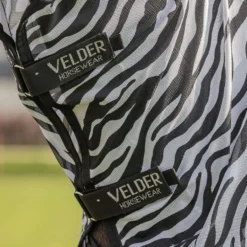 Velder Horsewear Essentials Pony Vliegendeken met Hals Zebra Zwart/Wit