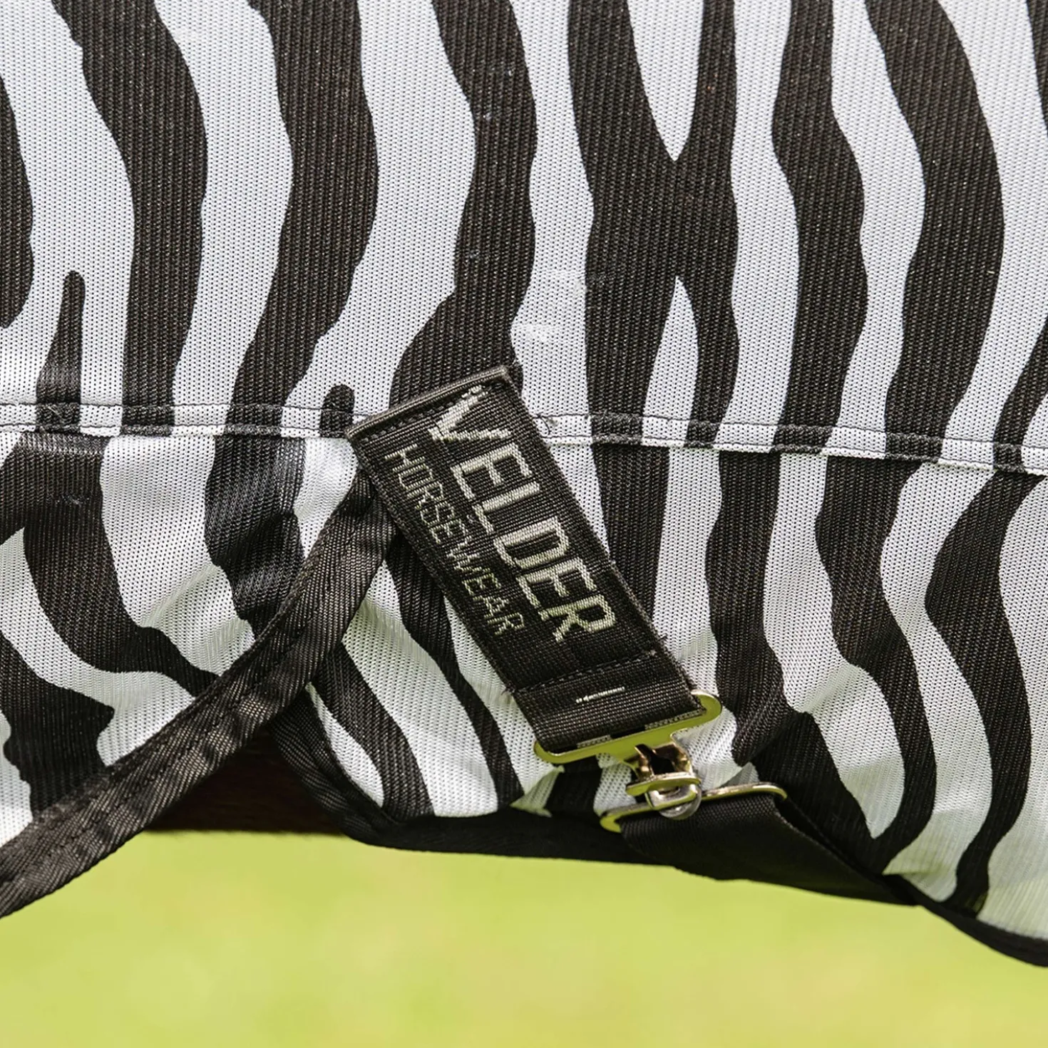 Velder Horsewear Essentials Pony Vliegendeken met Hals Zebra Zwart/Wit