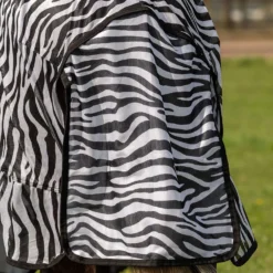Velder Horsewear Essentials Pony Vliegendeken met Hals Zebra Zwart/Wit