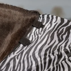 Velder Horsewear Essentials Pony Vliegendeken met Hals Zebra Zwart/Wit