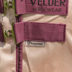Velder Horsewear Essentials Pony Vliegendeken Mesh met Hals Earth Grey