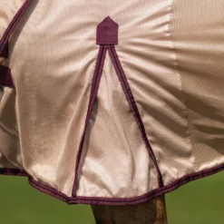 Velder Horsewear Essentials Pony Vliegendeken Mesh met Hals Earth Grey