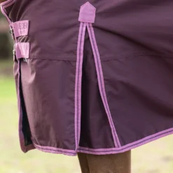 Velder Horsewear Essentials Ripstop Turnout Rug 600D 0g Plum Brown