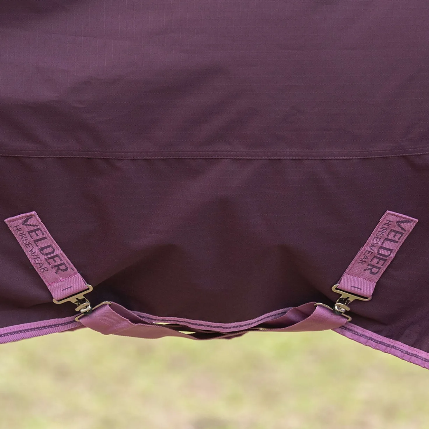 Velder Horsewear Essentials Ripstop Turnout Rug 600D 0g Plum Brown