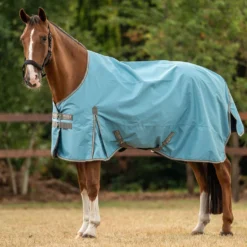 Velder Horsewear Essentials Ripstop Turnout Rug 600D 0g Aqua Blue