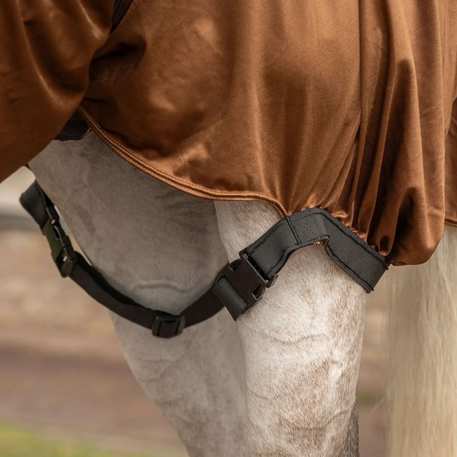 Velder Horsewear Essentials Sweet Itch Rug Lush Brown