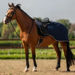 Velder Horsewear Essentials Uitrijdeken Navy/Dune