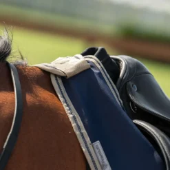 Velder Horsewear Essentials Uitrijdeken Navy/Dune
