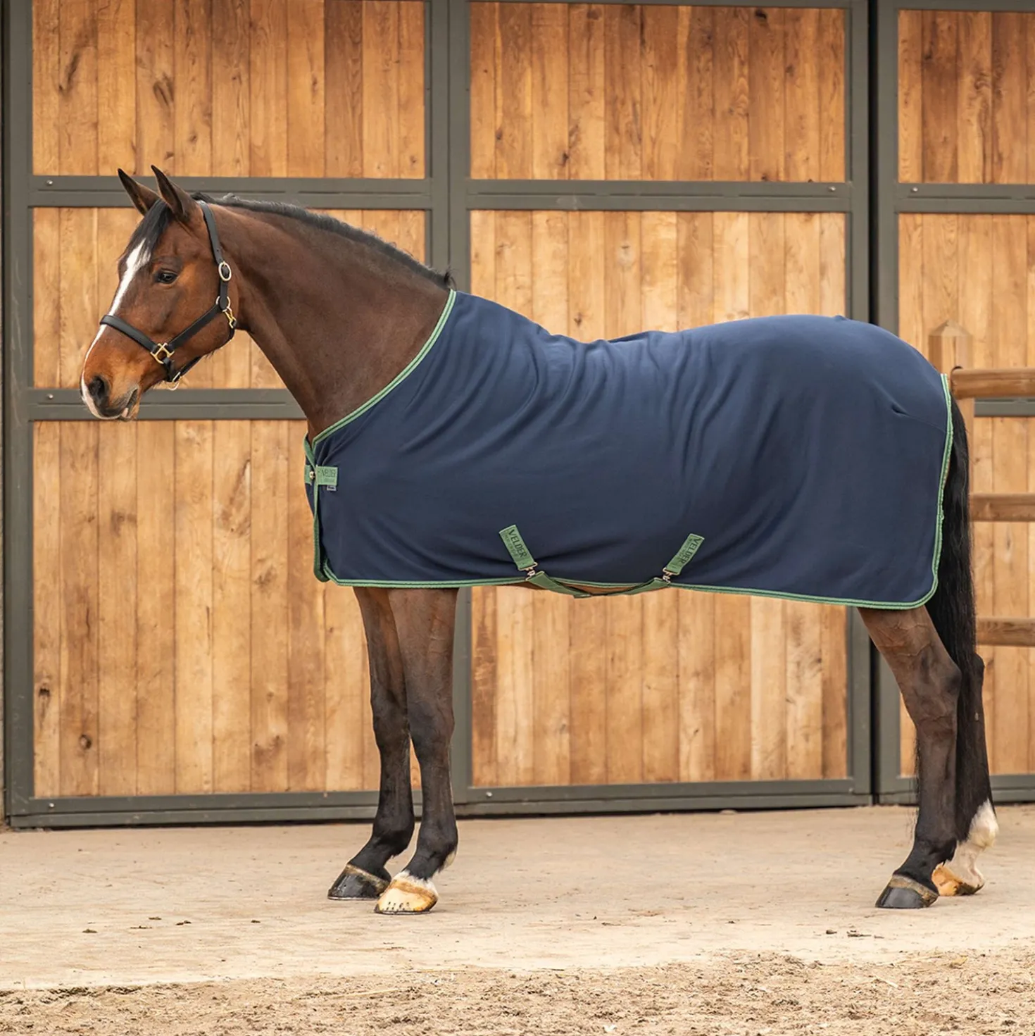 Velder Horsewear Essentials Cooler Rug Navy