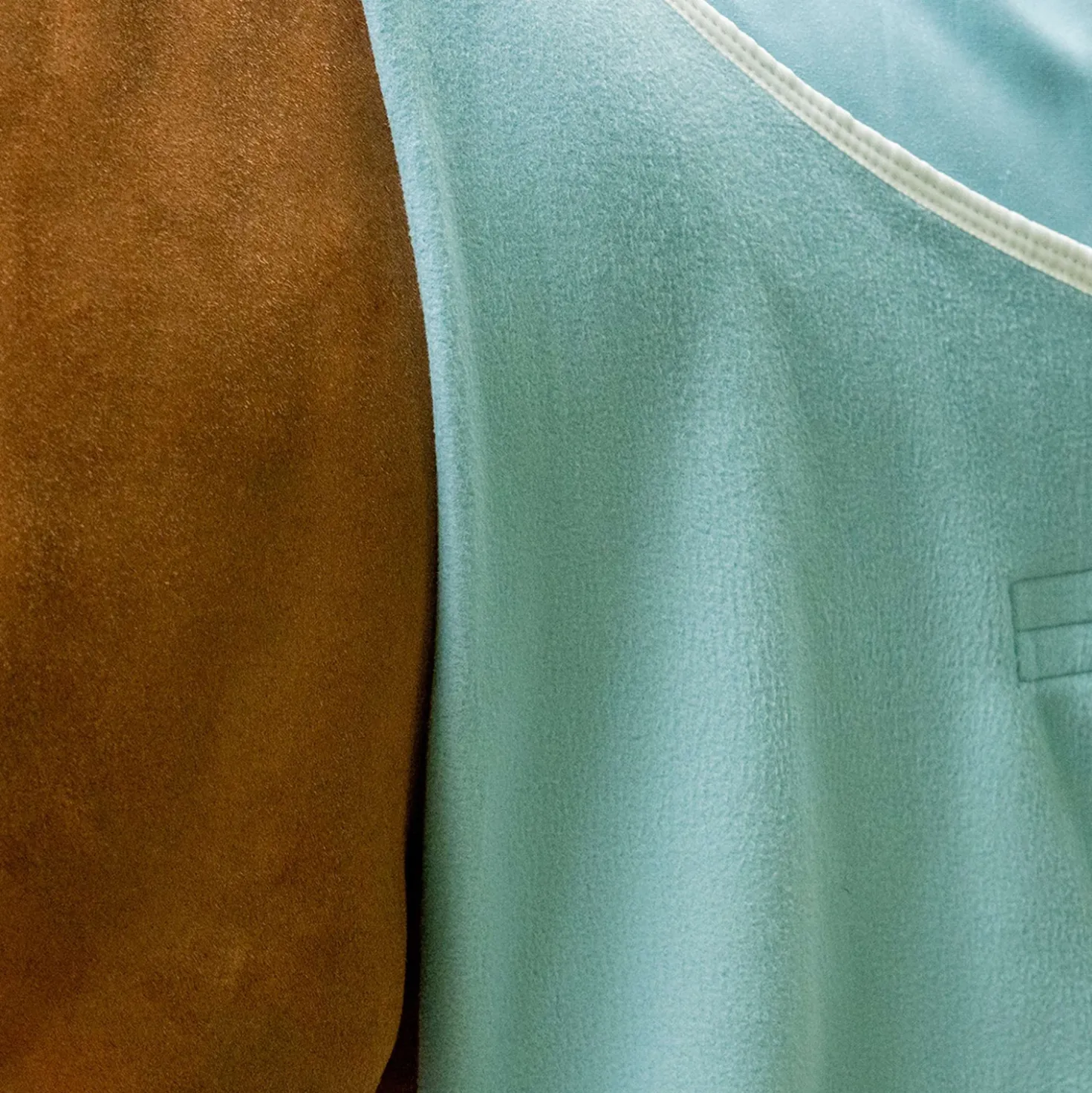 Velder Horsewear Essentials Cooler Rug Aqua Blue