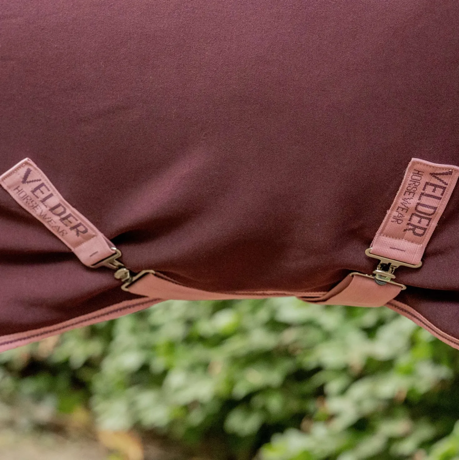 Velder Horsewear Essentials Pony Cooler Rug Plum Brown