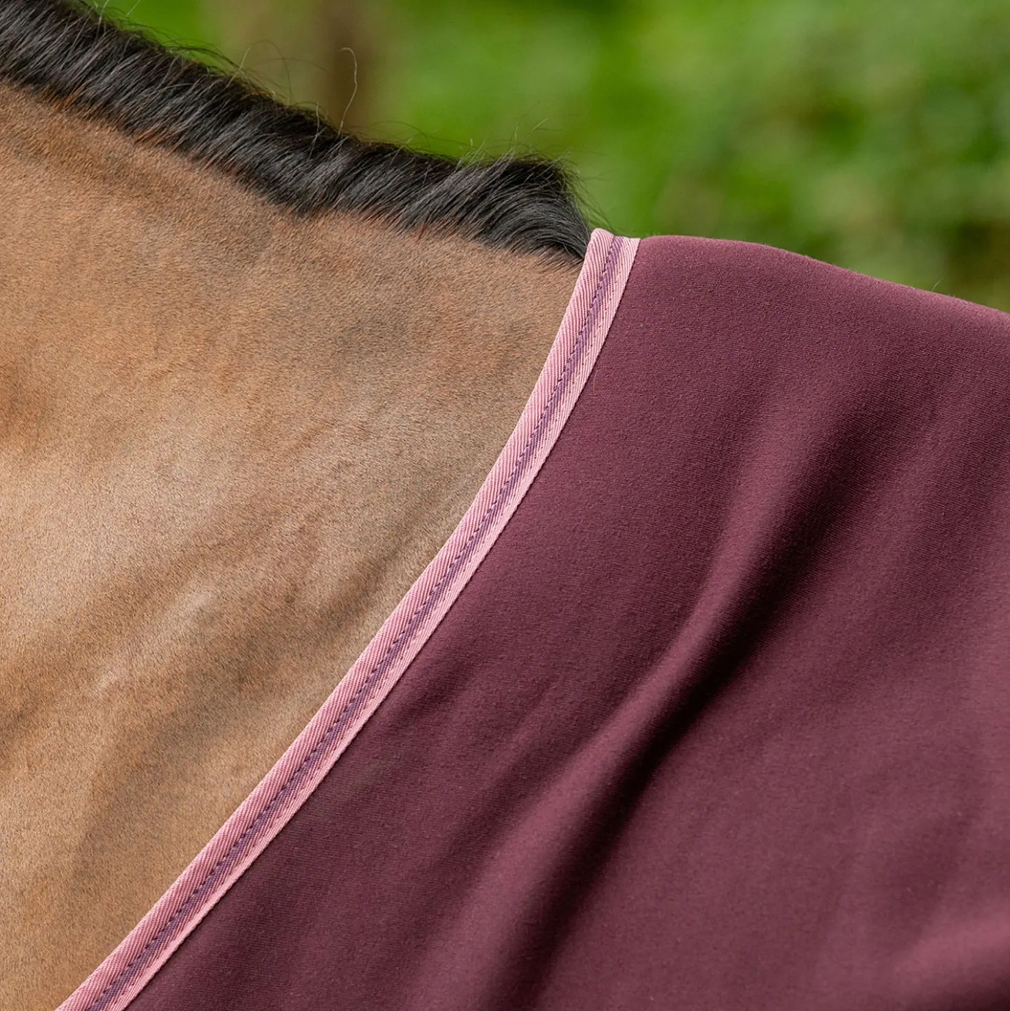 Velder Horsewear Essentials Cooler Rug Plum Brown