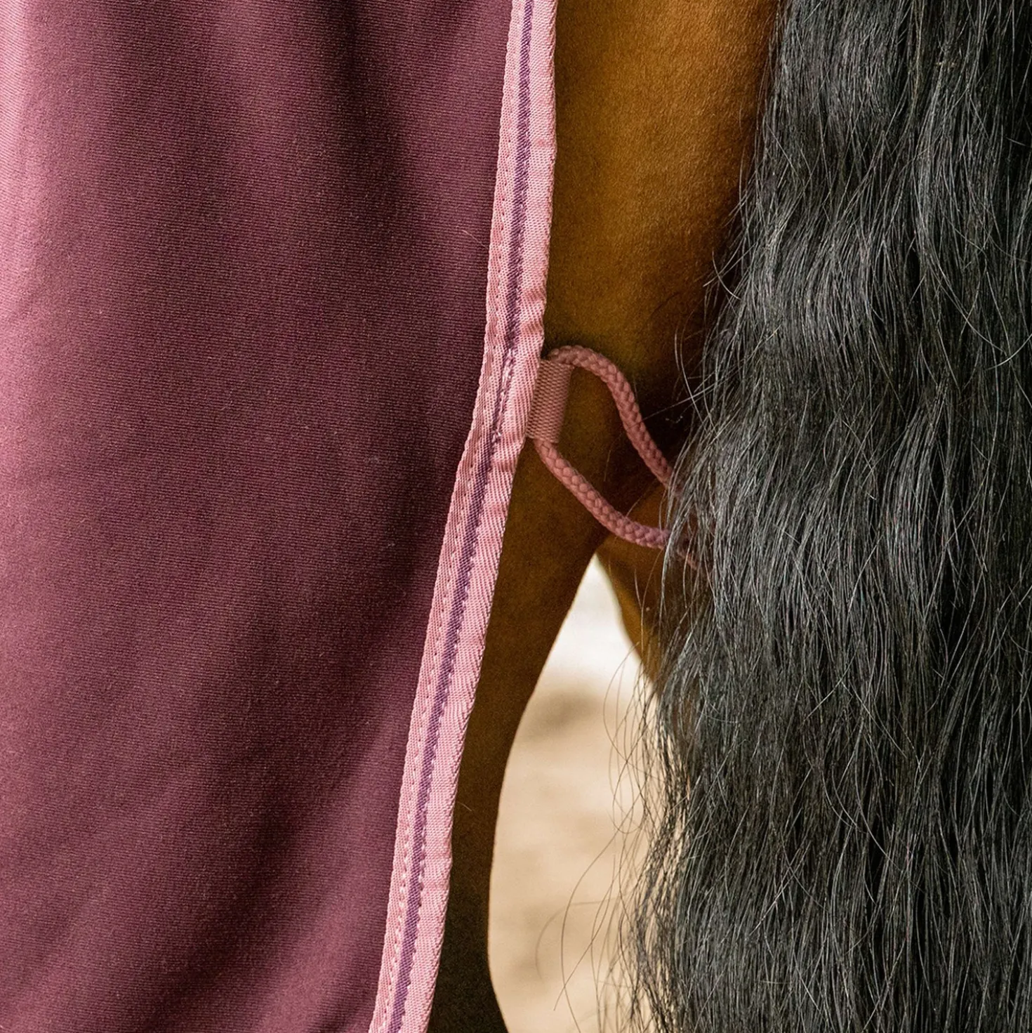Velder Horsewear Essentials Cooler Rug Plum Brown