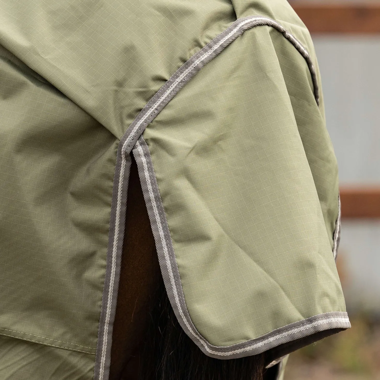 Velder Horsewear Essentials Ripstop Turnout Rug 600D 0g Olive Green