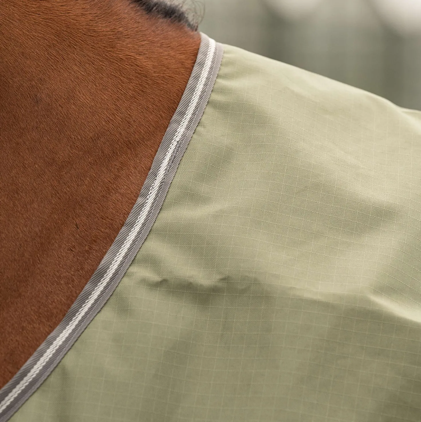 Velder Horsewear Essentials Ripstop Turnout Rug 600D 0g Olive Green