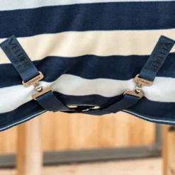 Velder Horsewear Premium Deluxe Fleece Cooler Rug Navy