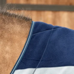 Velder Horsewear Premium Deluxe Fleece Cooler Rug Navy