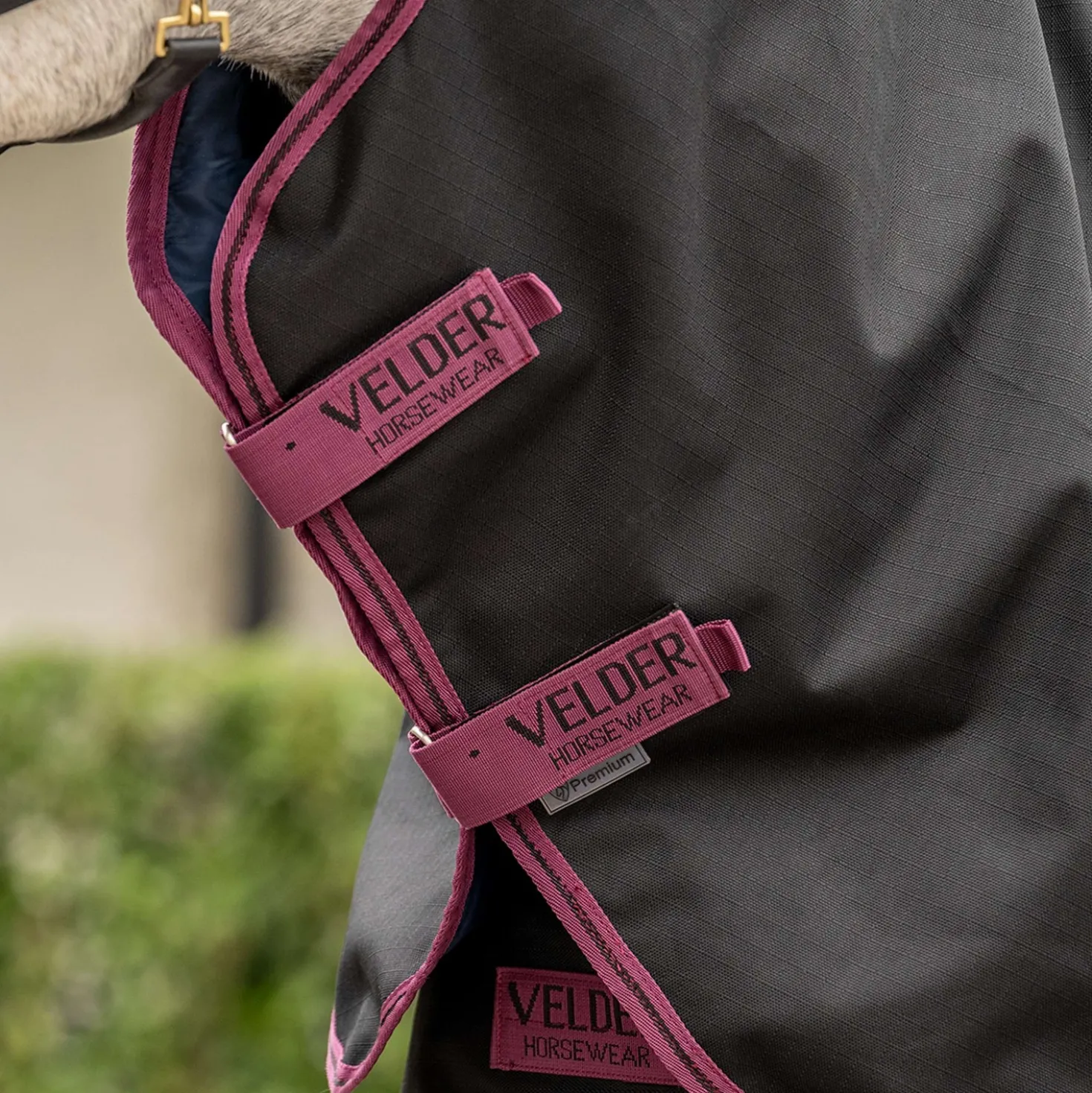 Velder Horsewear Premium Halsstuk 1200D 0g Zwart