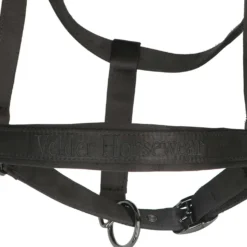 Velder Horsewear Premium Halster Satin Glow Zwart