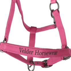 Velder Horsewear Premium Halster Satin Glow Dutch Raspberry