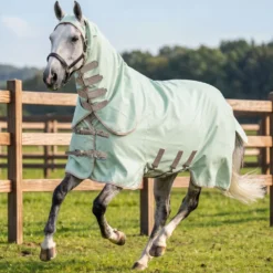 Velder Horsewear Premium Lightweight Sweet Itch Rug Sage Light