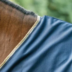 Velder Horsewear Premium Pony Vliegendeken Waterproof-Top Navy/Pearl Silver