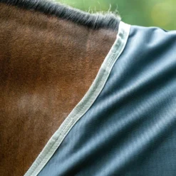 Velder Horsewear Premium Pony Vliegendeken Rainless Summer Navy/Field Grey