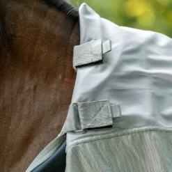 Velder Horsewear Premium Pony Vliegendeken Rainless Summer Navy/Field Grey