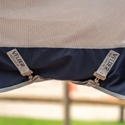 Velder Horsewear Premium Pony Vliegendeken Rainless Fall Navy/Pearl Silver