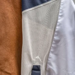 Velder Horsewear Premium Pony Vliegendeken Rainless Fall Navy/Pearl Silver