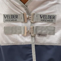 Velder Horsewear Premium Pony Vliegendeken Rainless Fall Navy/Pearl Silver