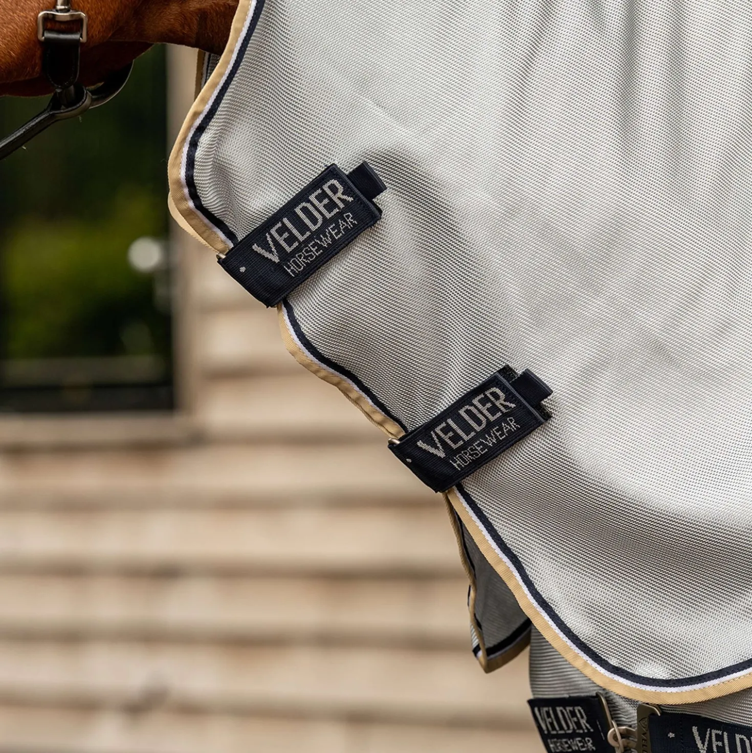 Velder Horsewear Premium Pony Vliegendeken Pearl Grey