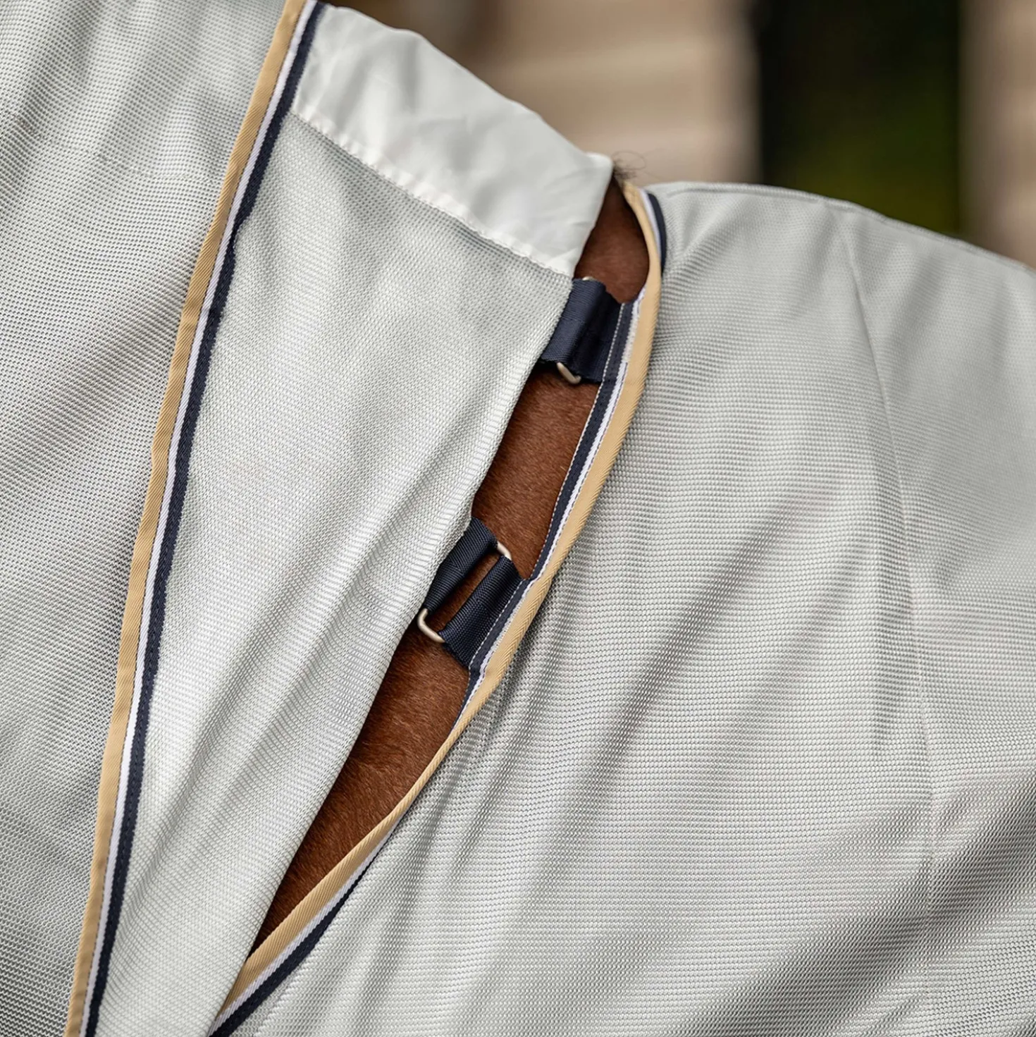 Velder Horsewear Premium Pony Vliegendeken Pearl Grey