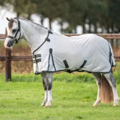 Velder Horsewear Premium Pony Vliegendeken Guardian AirMesh Silver Mist