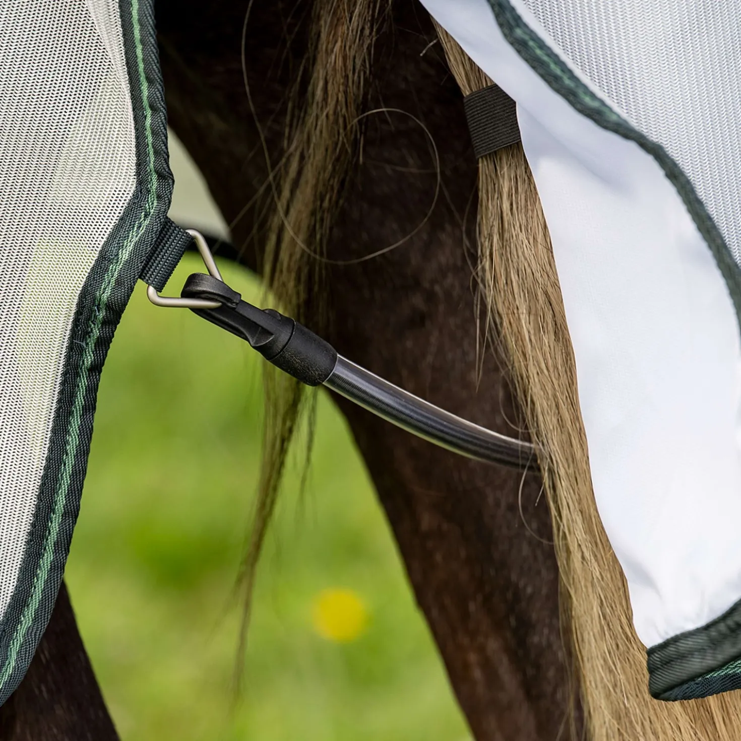 Velder Horsewear Premium Pony Vliegendeken Guardian AirMesh Silver Mist