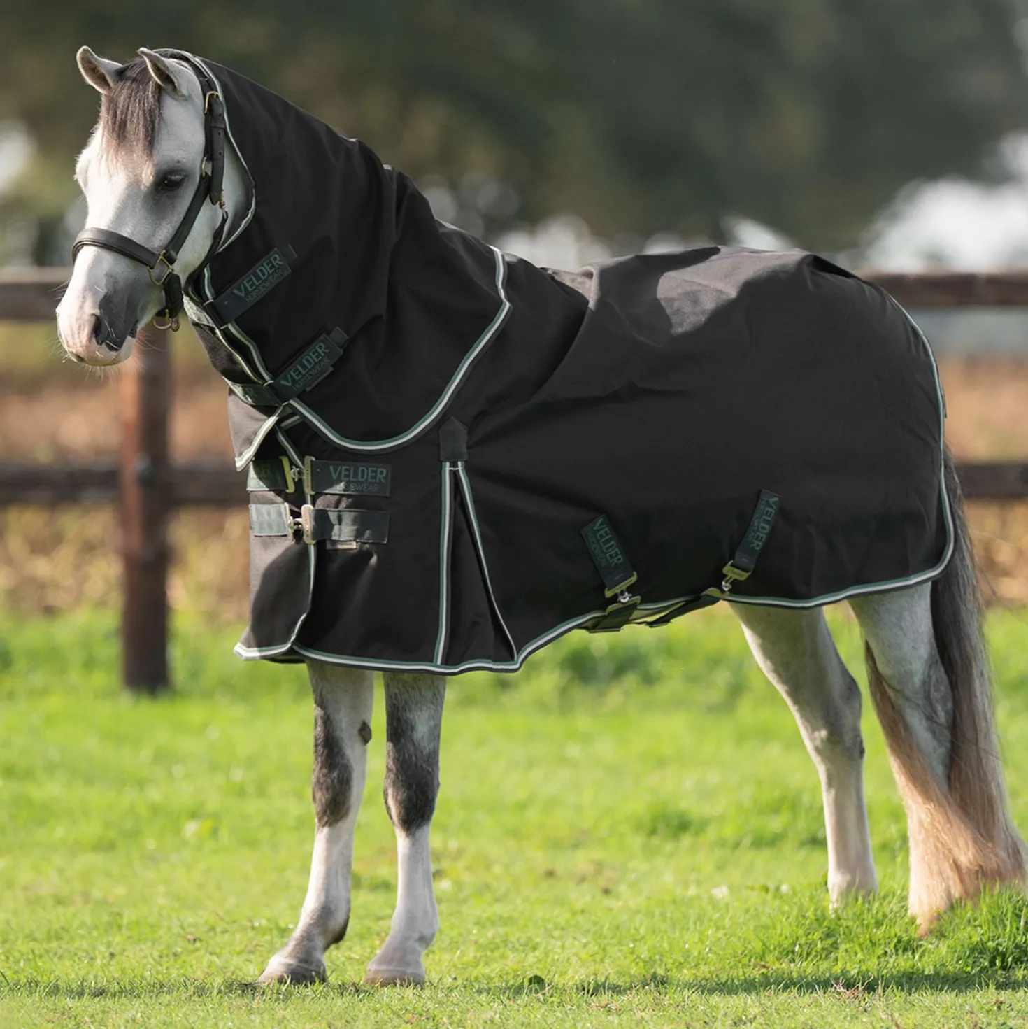 Velder Horsewear Premium Pony Turnout 900D 0g T Bar Night Forest
