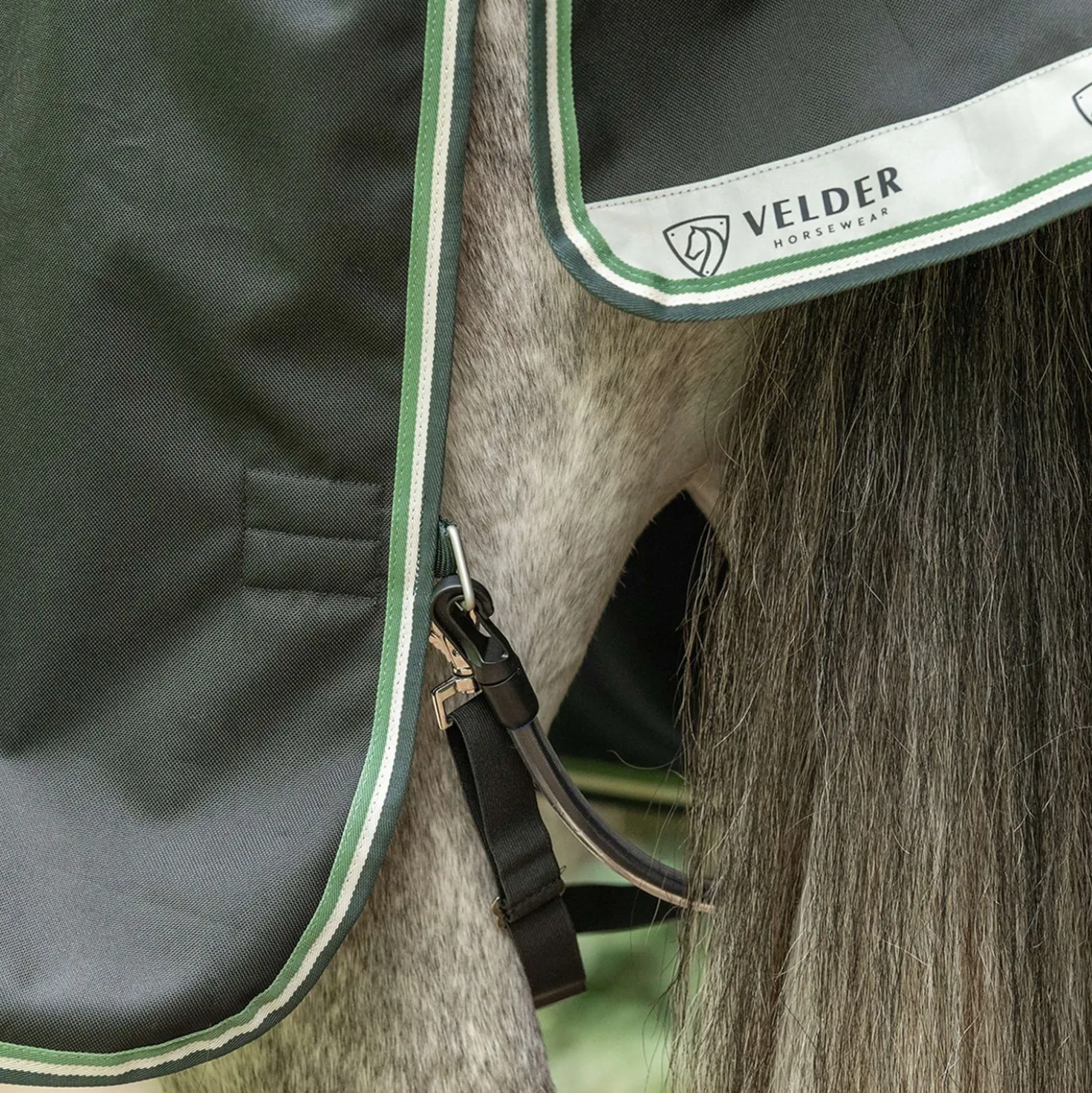 Velder Horsewear Premium Pony Turnout 1200D 0g T Bar Night Forest