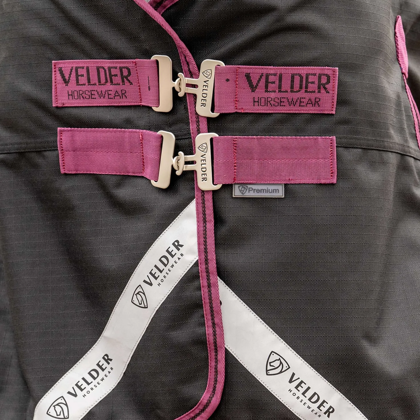 Velder Horsewear Premium Pony Turnout Rug 1200D 0g Zwart