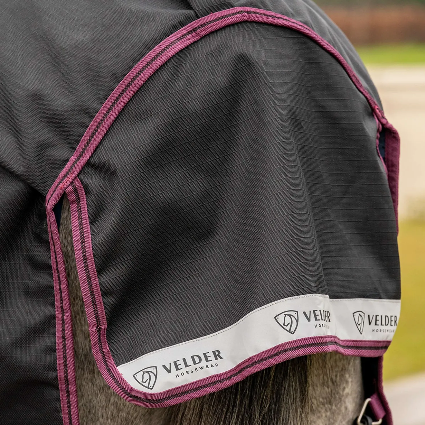 Velder Horsewear Premium Pony Turnout Rug 1200D 0g Zwart
