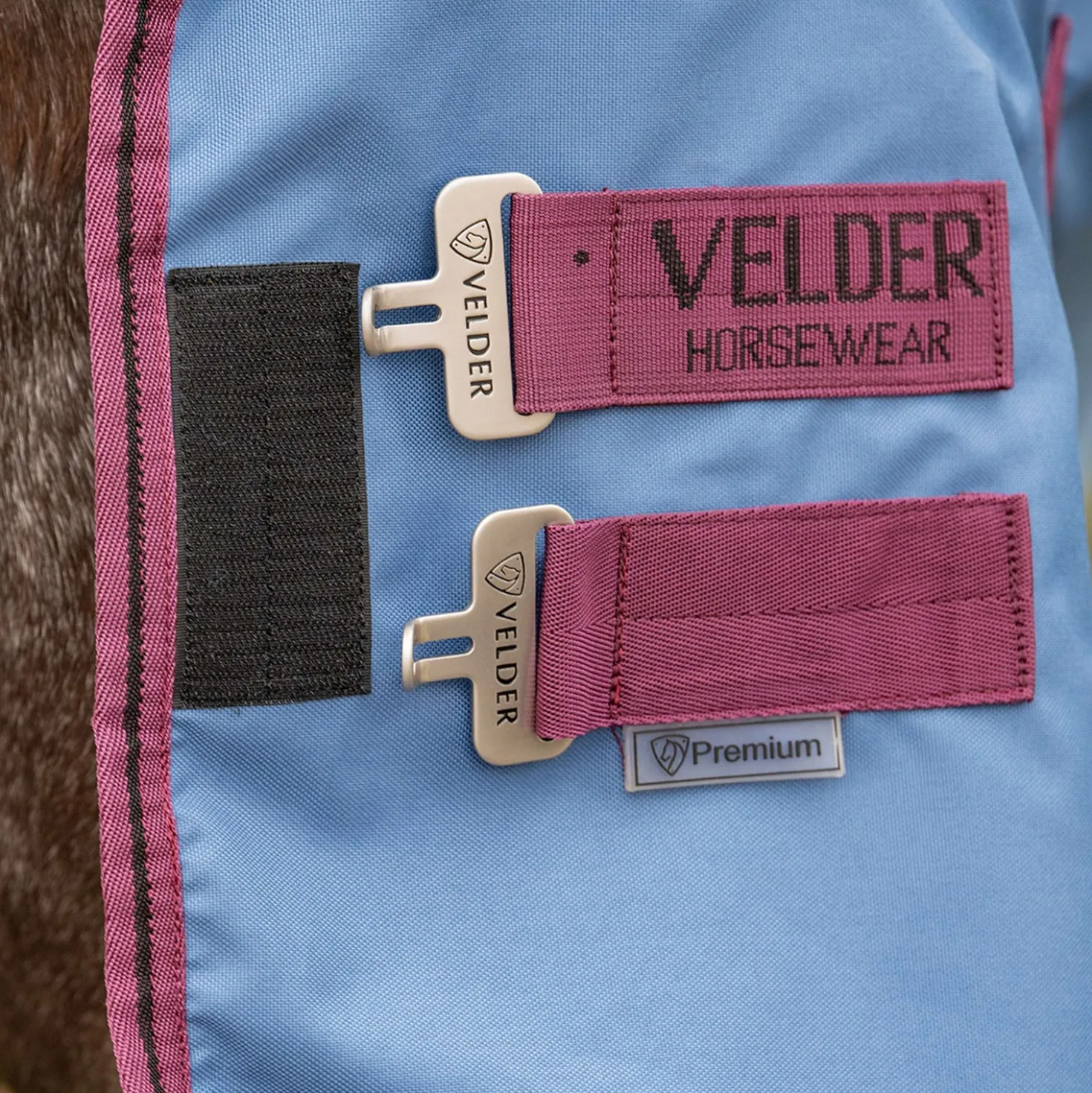 Velder Horsewear Premium Pony Turnout Rug 900D 0g Denim Blue