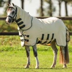 Velder Horsewear Premium Pony Sweet Itch Hoody Dune/Heather Green