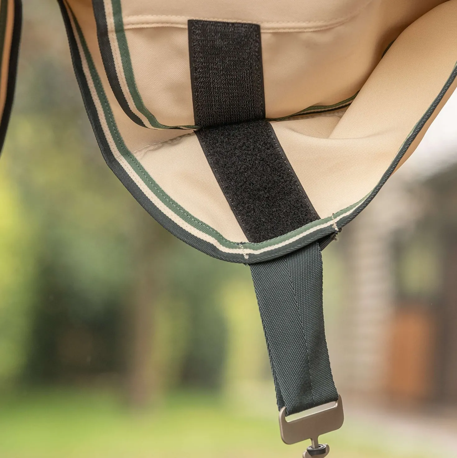 Velder Horsewear Premium Pony Sweet Itch Hoody Dune/Heather Green