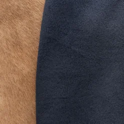 Velder Horsewear Premium Pony Fleece Cooler with Collar Navy Check