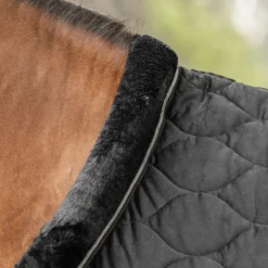 Velder Horsewear Premium Pony Showdeken Satin Glow Black Night