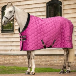 Velder Horsewear Premium Showdeken Satin Glow Dutch Raspberry