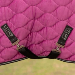 Velder Horsewear Premium Showdeken Satin Glow Dutch Raspberry