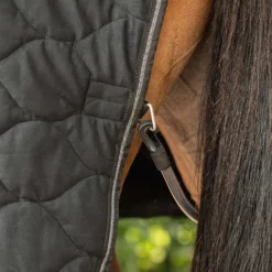 Velder Horsewear Premium Showdeken Satin Glow Black Night