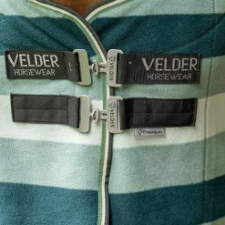 Velder Horsewear Premium Stripe Cooler Rug Striped Night Forest