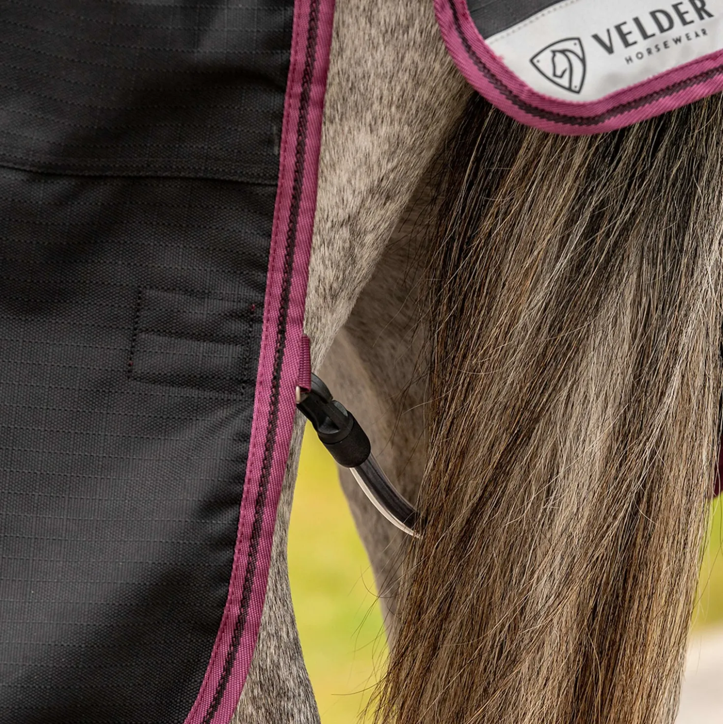 Velder Horsewear Premium Turnout Rug 1200D 0g Zwart