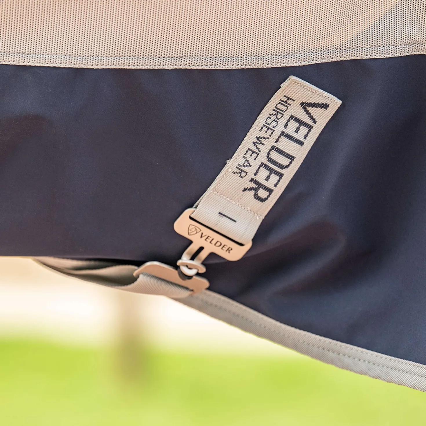 Velder Horsewear Premium Vliegendeken Rainless Fall Navy/Pearl Silver